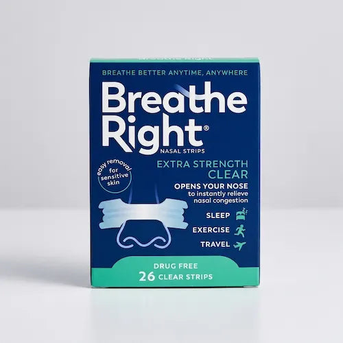 Breathing Right Nasal Strips for Comfortable Airflow